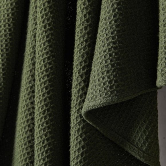 🔥🆕 ARHAUS: Waffle Knit Blanket🔥 - Picture 5 of 7